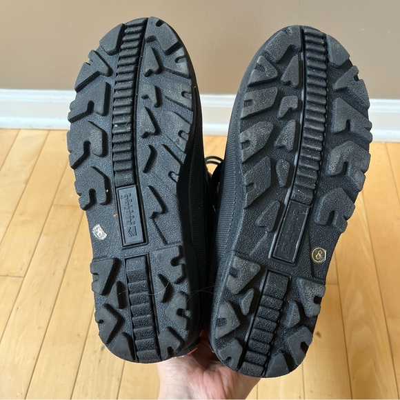 Alpine Design Black Men’s Black Waterproof Insulated Snow Boots Size 8 - Picture 6 of 9